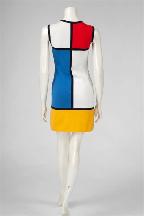 yves saint laurent mondrian dress buy